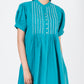 Women's Cotton Linen Summer Short Dress