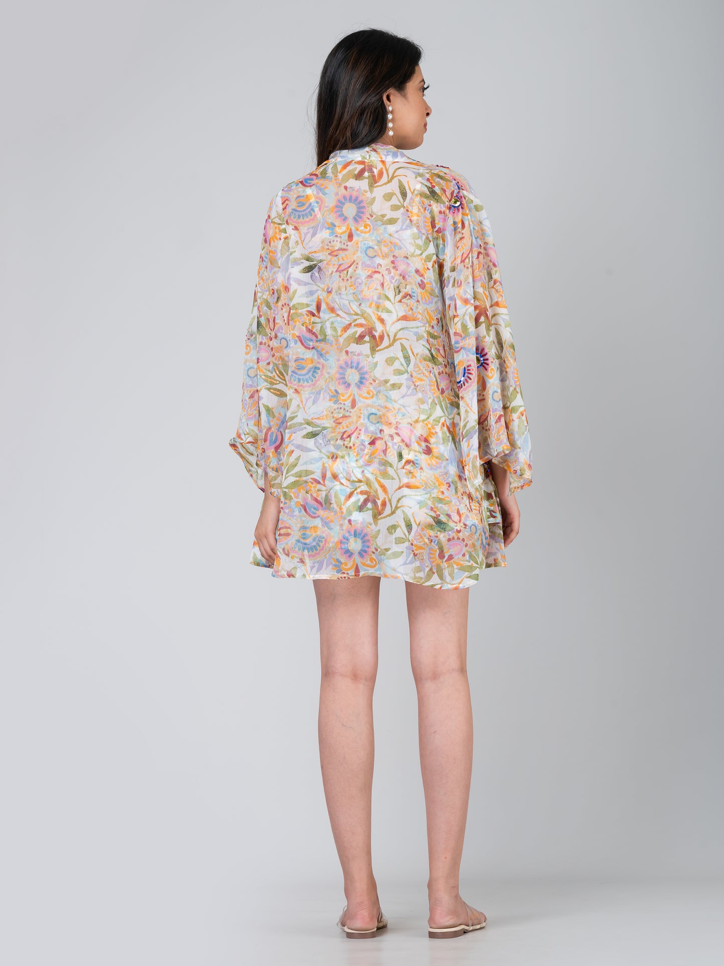 Women's Relaxed Chiffon Shrug