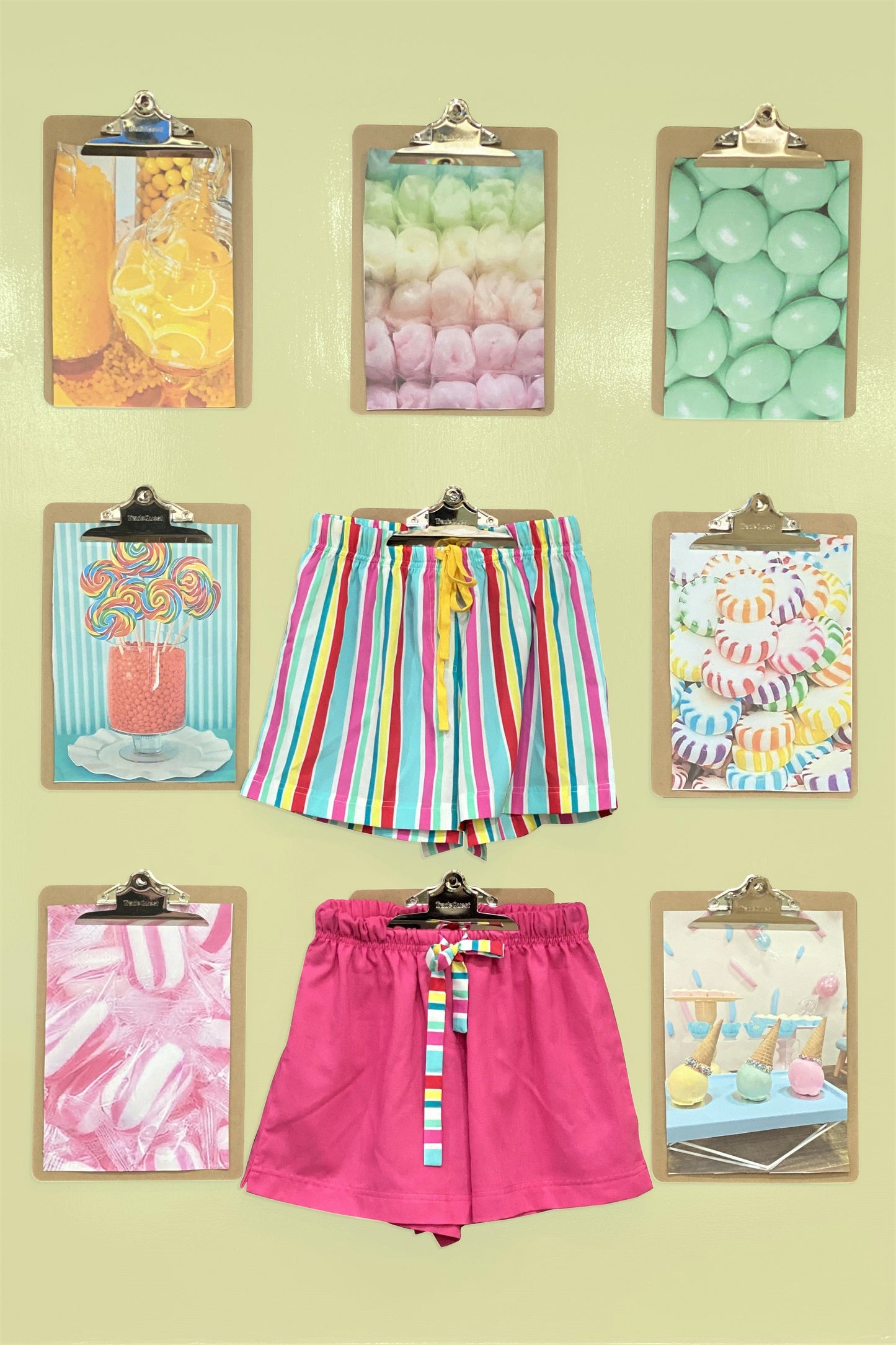 Women's Crepe Shorts Combo (Pack of 2) - Candy Strawberry