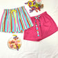Women's Crepe Shorts Combo (Pack of 2) - Candy Strawberry