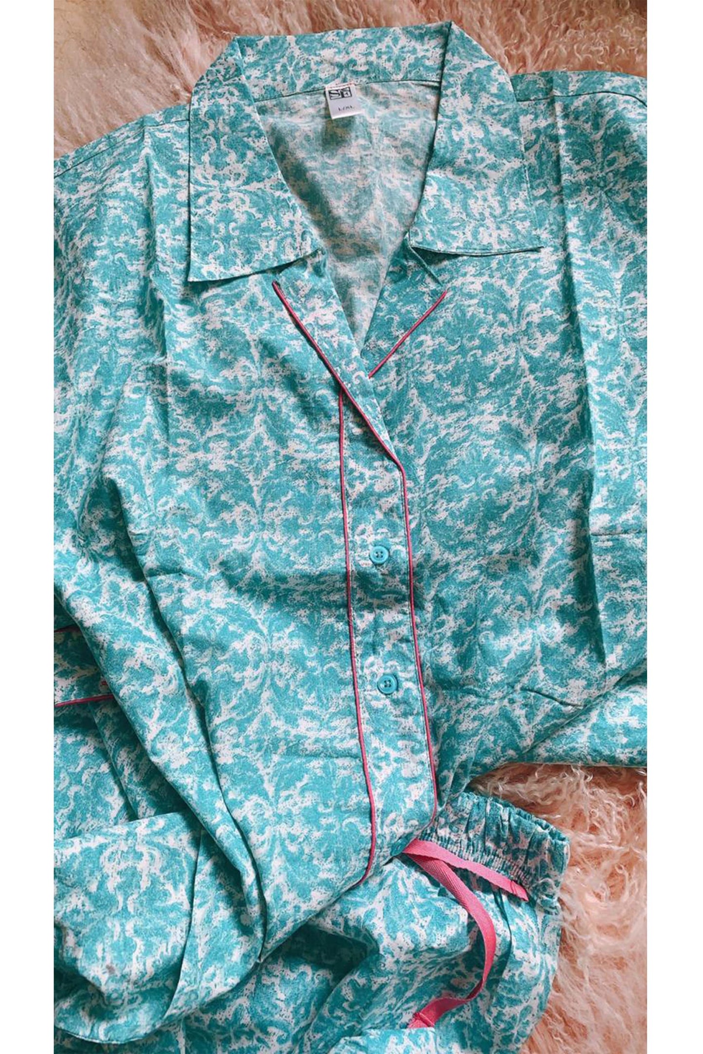 Women's Sleep Set (Pyjamas, Sleepshirt, Sleeping Mask & Pouch)