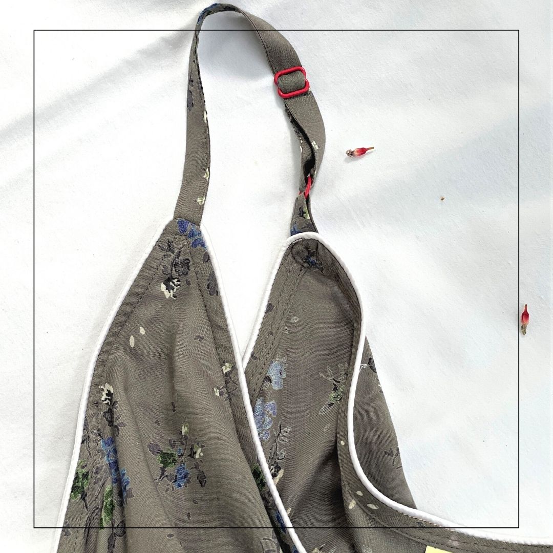 Women's CottageCore Modal Camisole With Shorts - Smoky