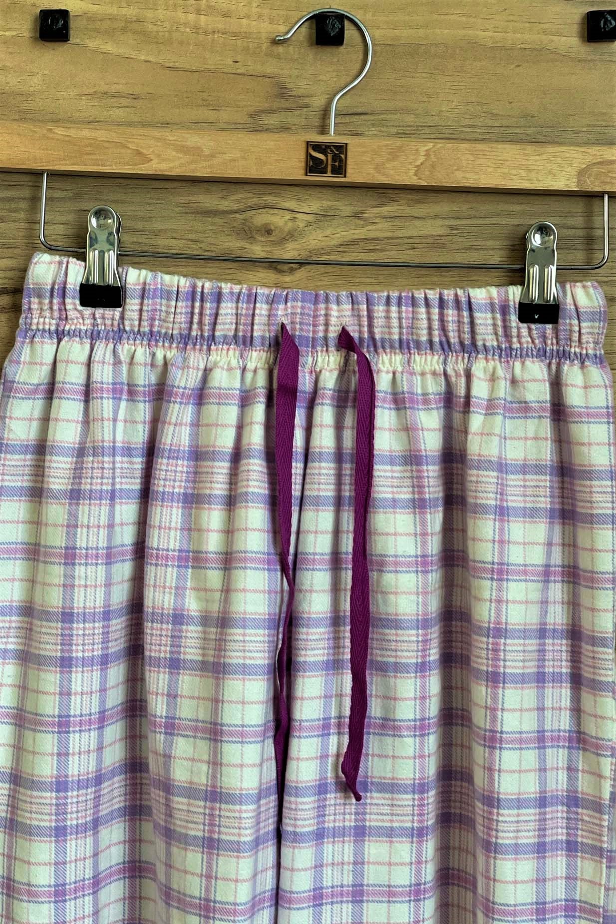 Women's Plaids Flannel Pyjama