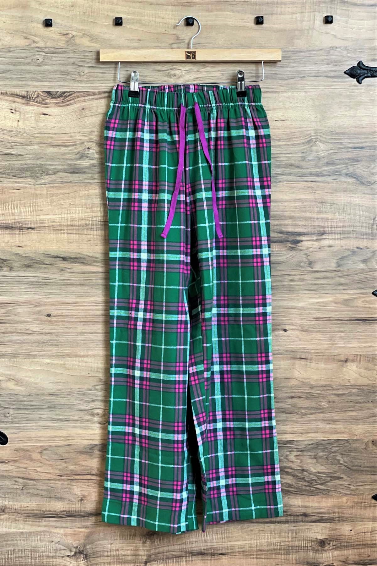 Women's Plaids Flannel Pyjama