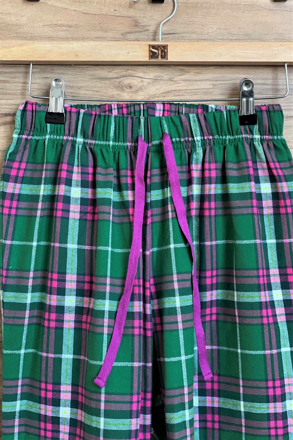Women's Plaids Flannel Pyjama