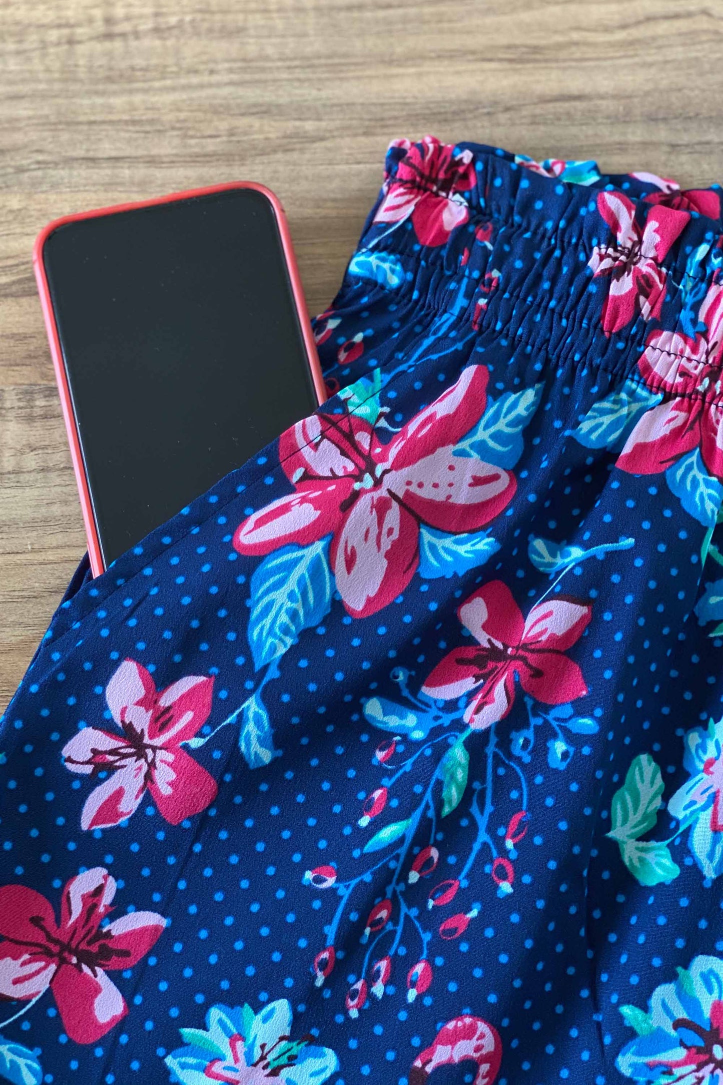 Women's Shorts Combo (Pack of 2) - Flamingo Blue & Curse Navy
