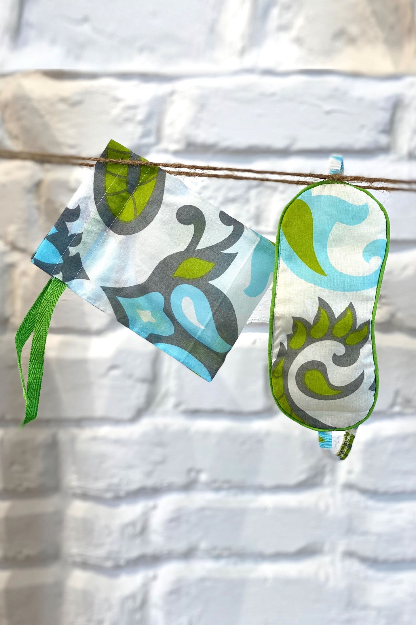 Women's Lounge Shorts Set - (Shirt, Shorts, Sleeping Mask & Pouch)