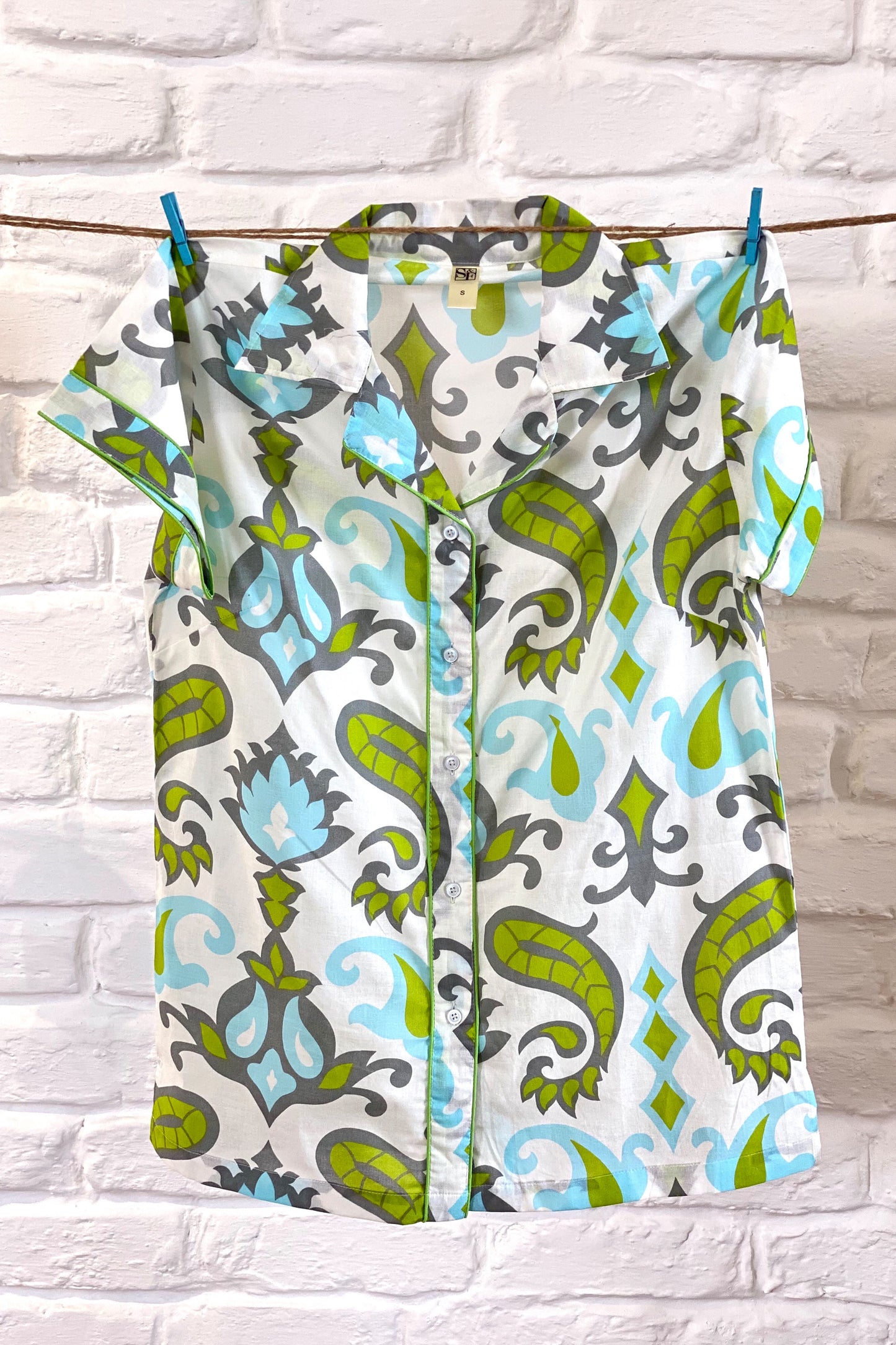 Women's Lounge Shorts Set - (Shirt, Shorts, Sleeping Mask & Pouch)