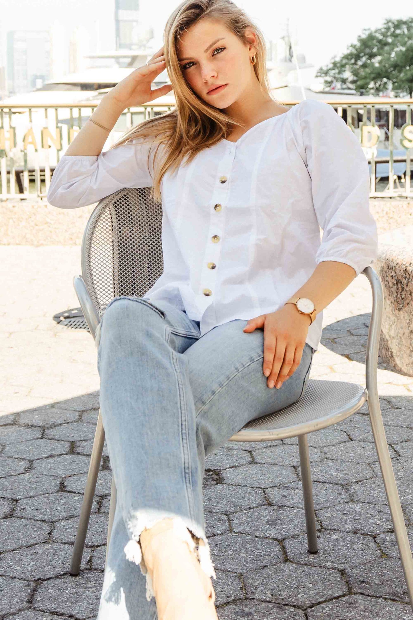 Women's White Top