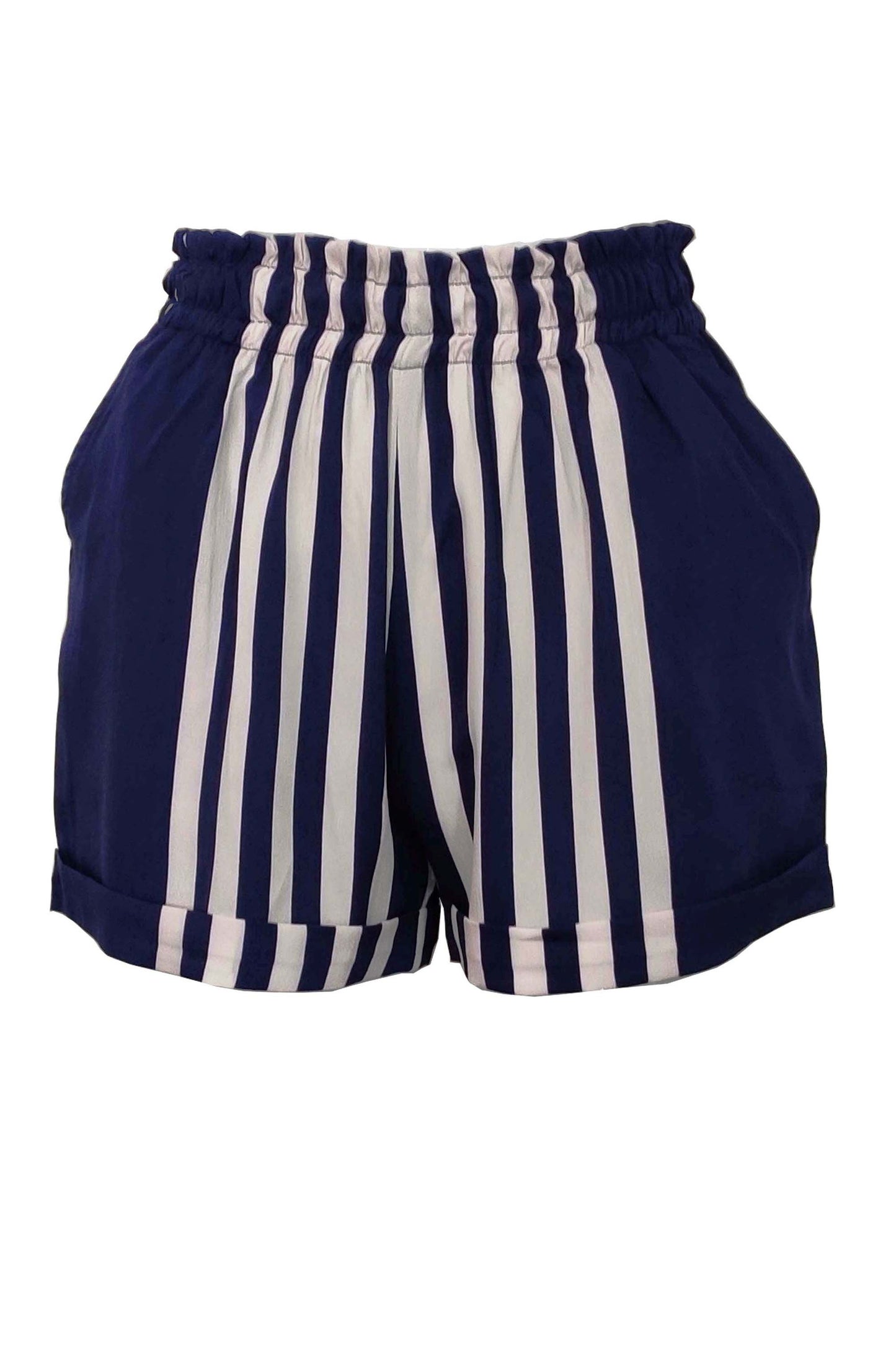 Women's Shorts Combo (Pack of 2) - Flamingo Blue & Curse Navy