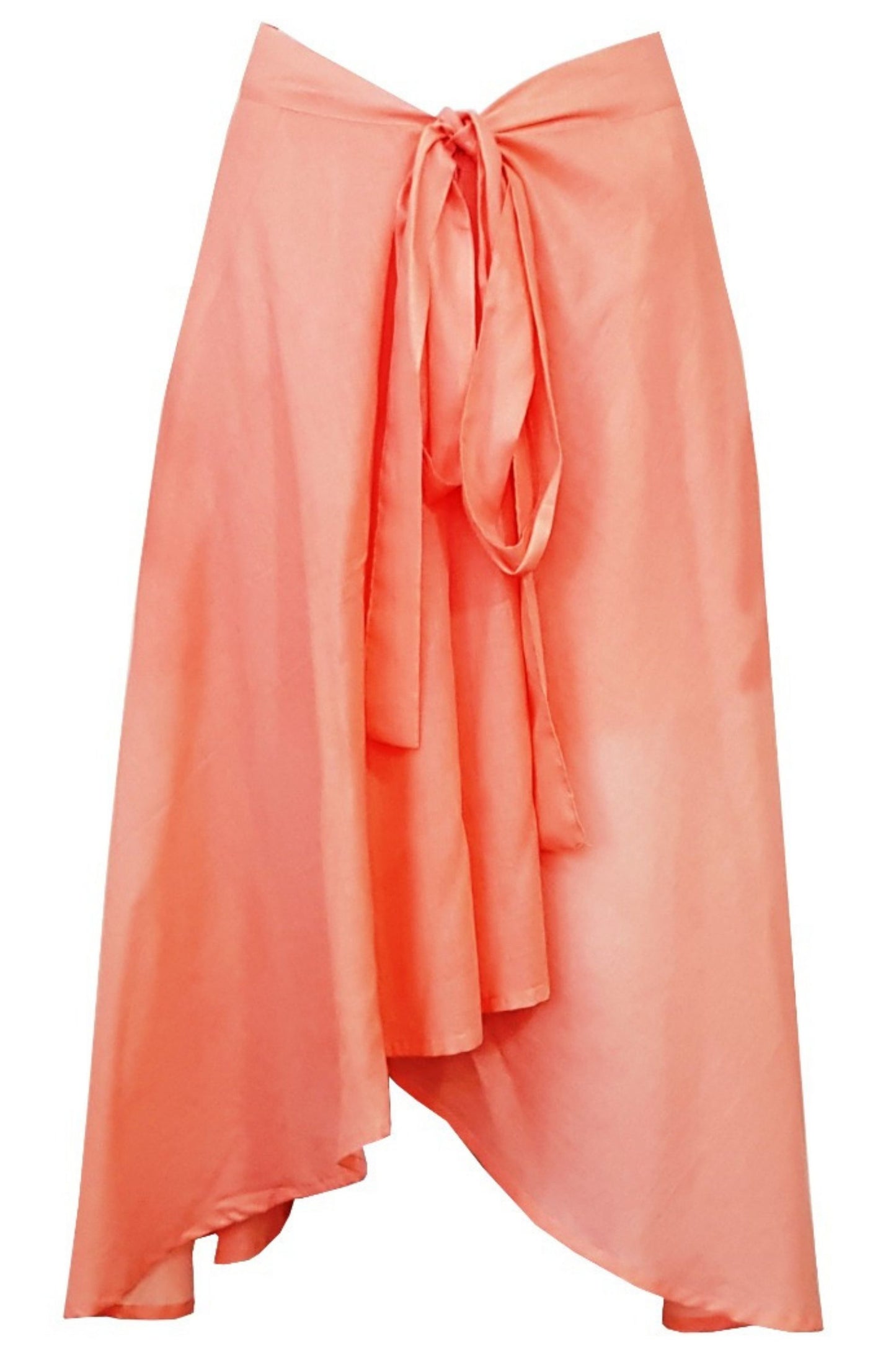 Women's Solid Colour Wrap Skirt