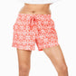 Women's Cotton Shorts Combo (Pack of 2) - Grind Mint Crimson