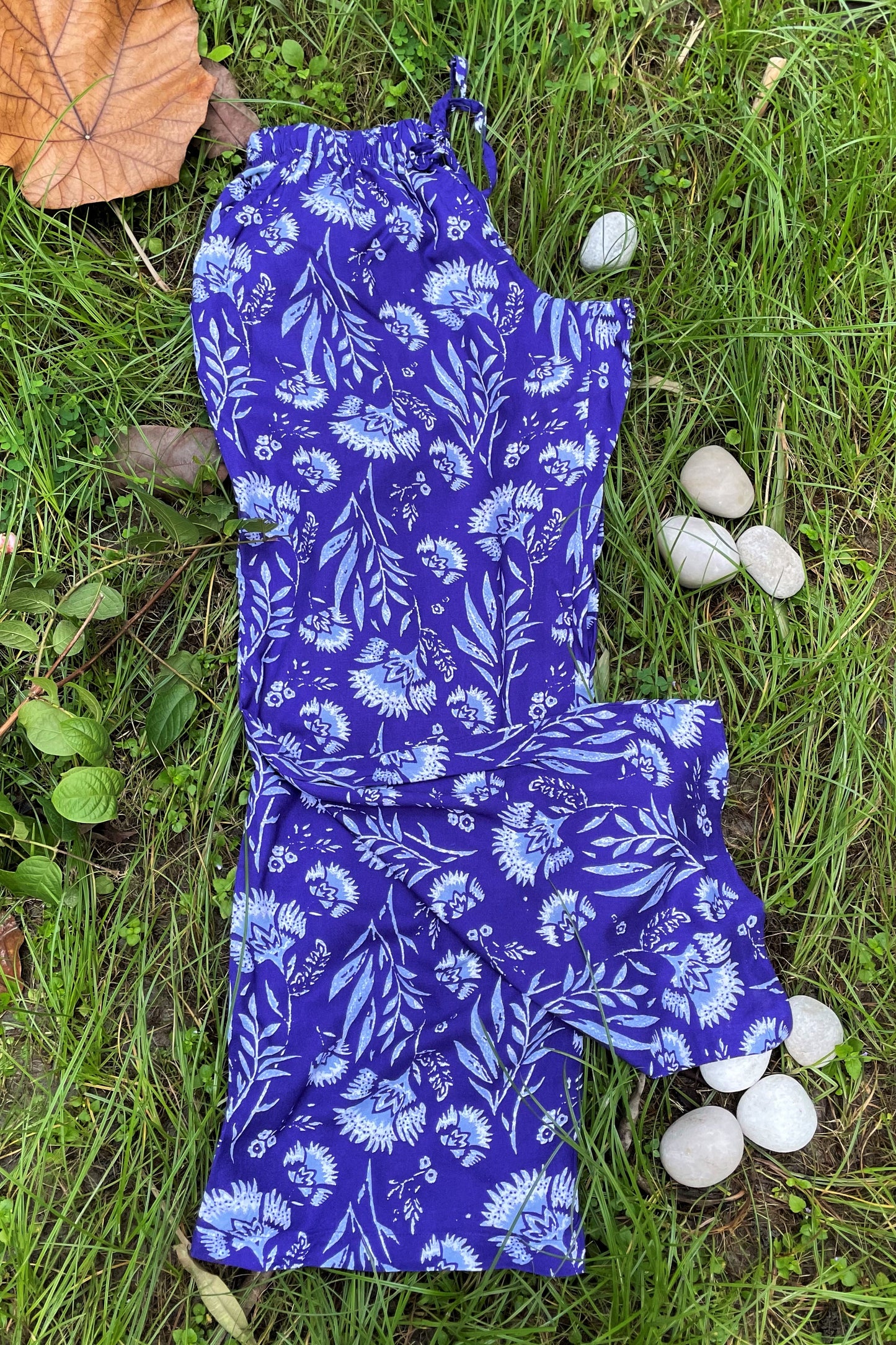 Women's Lounge Full Pyjama - Moroccan Blue