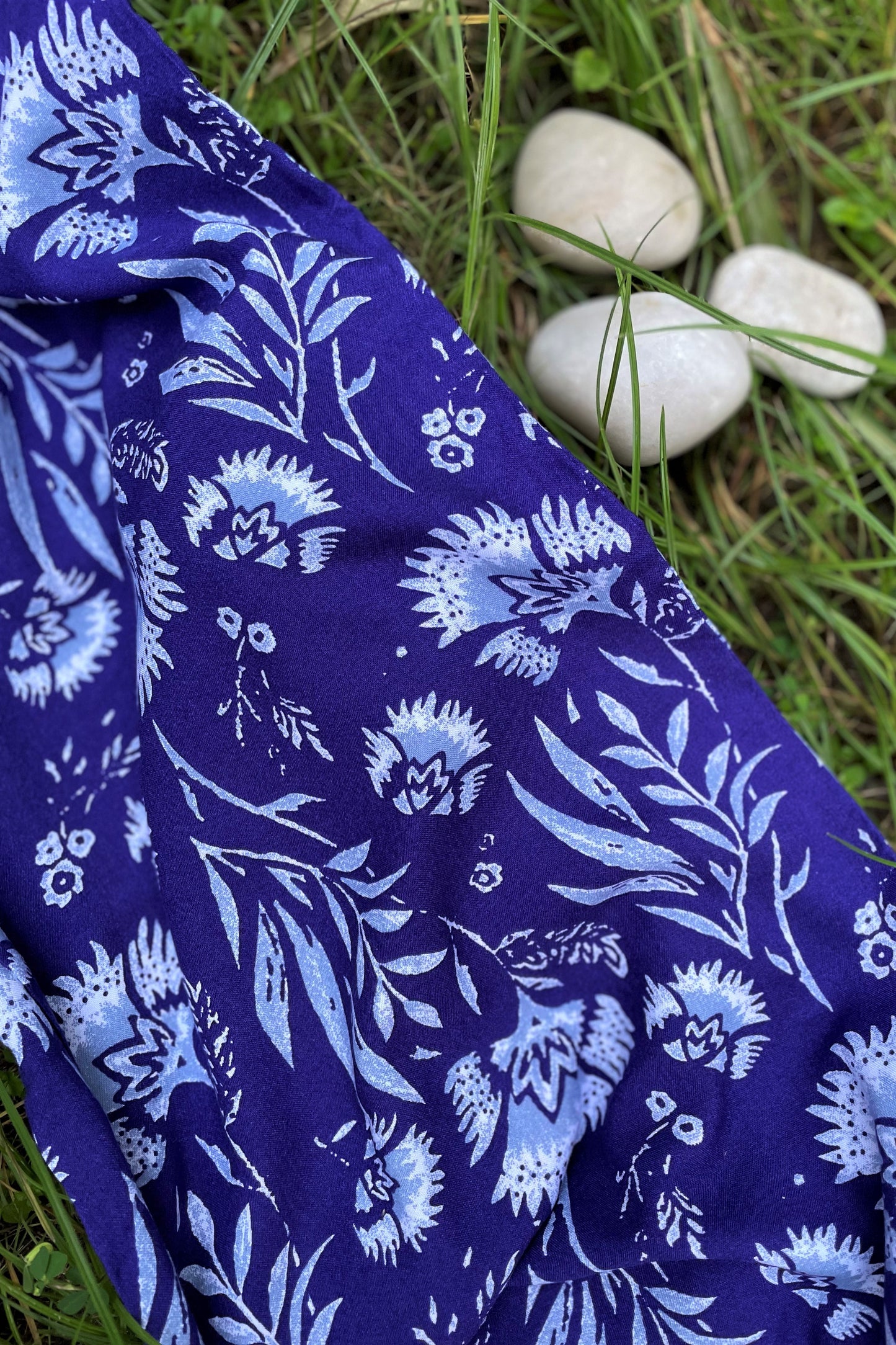 Women's Lounge Full Pyjama - Moroccan Blue