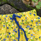 Women's Vinca Viscose Shorts Combo (Pack of 2) - Blue & Yellow
