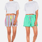 Women's Crepe Shorts Combo (Pack of 2) - Mint
