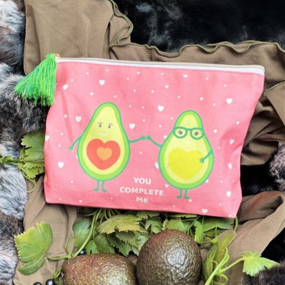 Avo Love Collection - Set of 3 - 2 Totes & 1 Pouch