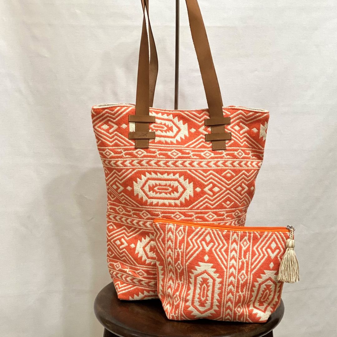 Free boho style tote bag pattern with braided handles — Toriska