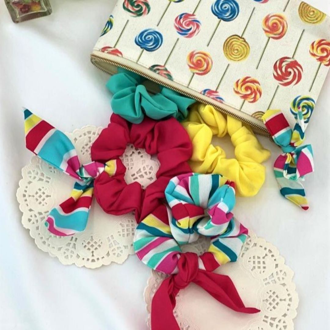 Candyland Scrunchies