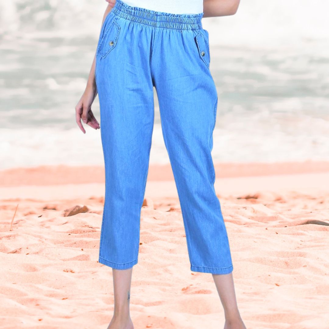 Denim Ankle Length Trouser