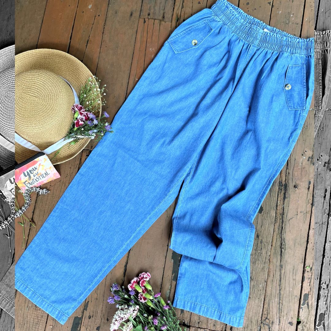 Denim Ankle Length Trouser