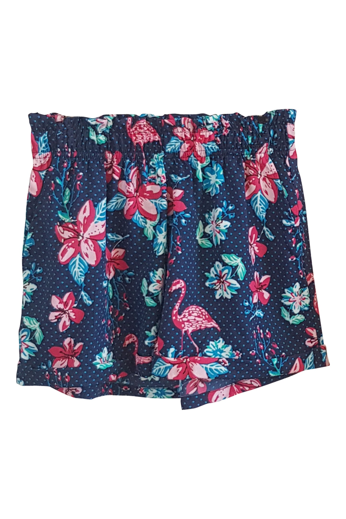 Women's Shorts Combo (Pack of 2) - Flamingo Blue & Curse Navy