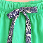 Women's Crepe Shorts Combo (Pack of 2) - Azuchi Blue and Mint