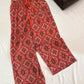 Women's Cropped  Pyjama Combo (Pack of 2) - Boho Paisley Pink & Teal