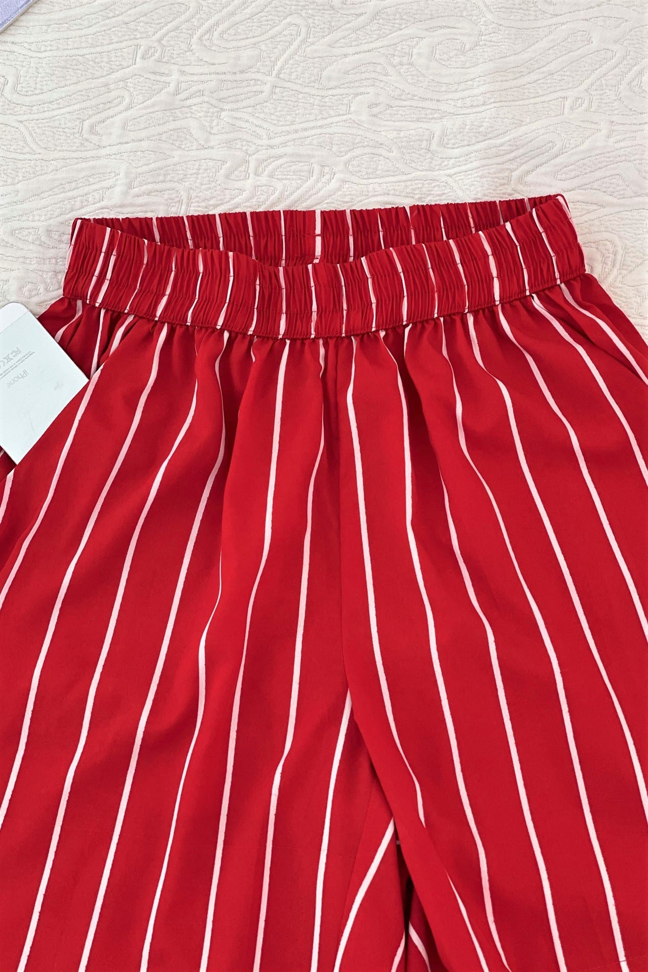 Women's Riley Stripes Midi Shorts (Pack of 2)