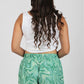 Women's Crepe Shorts Combo (Pack of 2) - Spiral Jade-Polka Jade