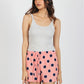 Women's Crepe Shorts Combo (Pack of 2) - Spiral Rust-Polka Blush