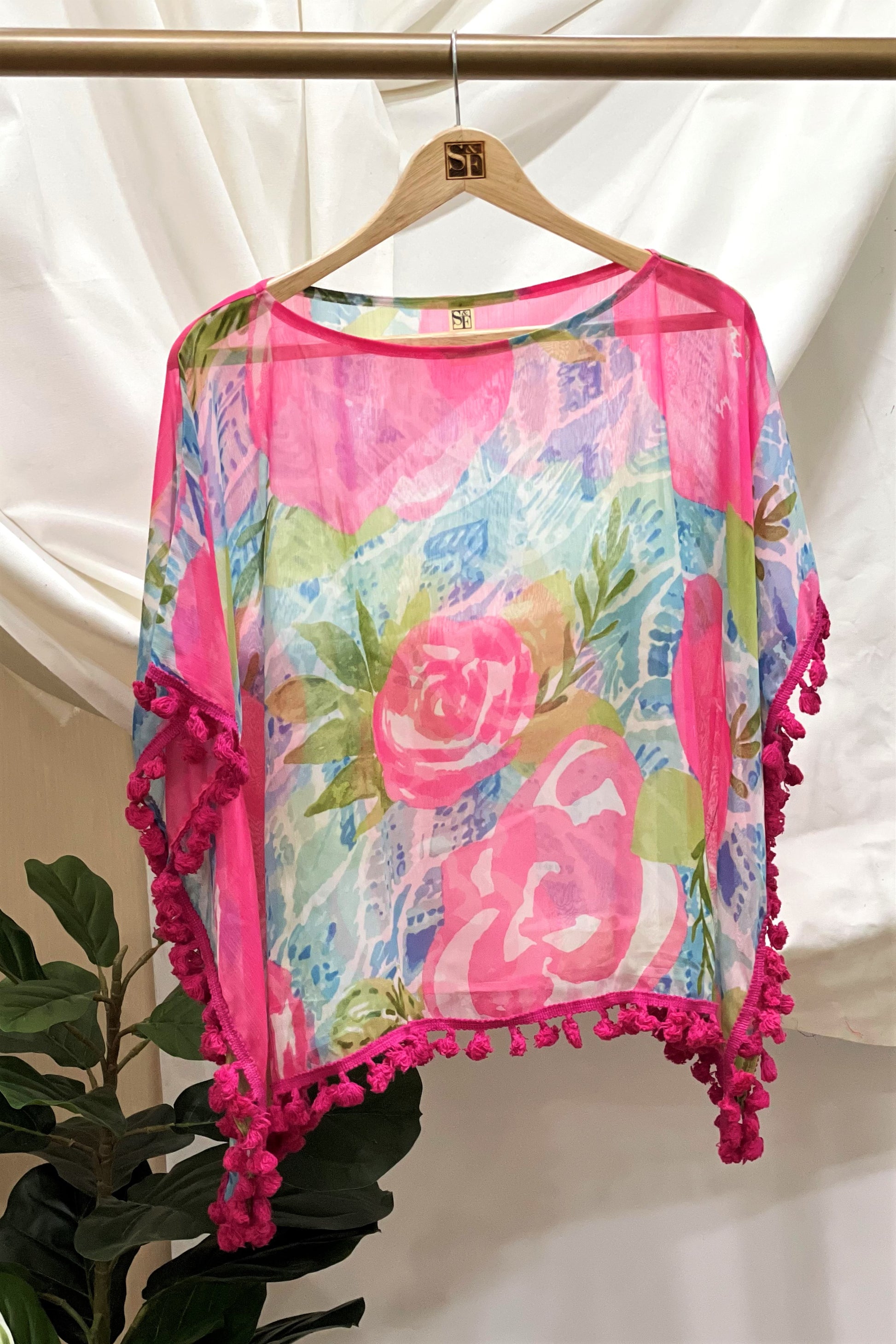 Women's Kaftan Tassel Top Dawn – S F Online Store