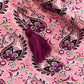 Women's Kaftan Co-Ord Set - Fes Pink