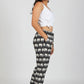 Women's Printed Ankle Length Pyjama Combo (Pack of 2) - Royal Blush
