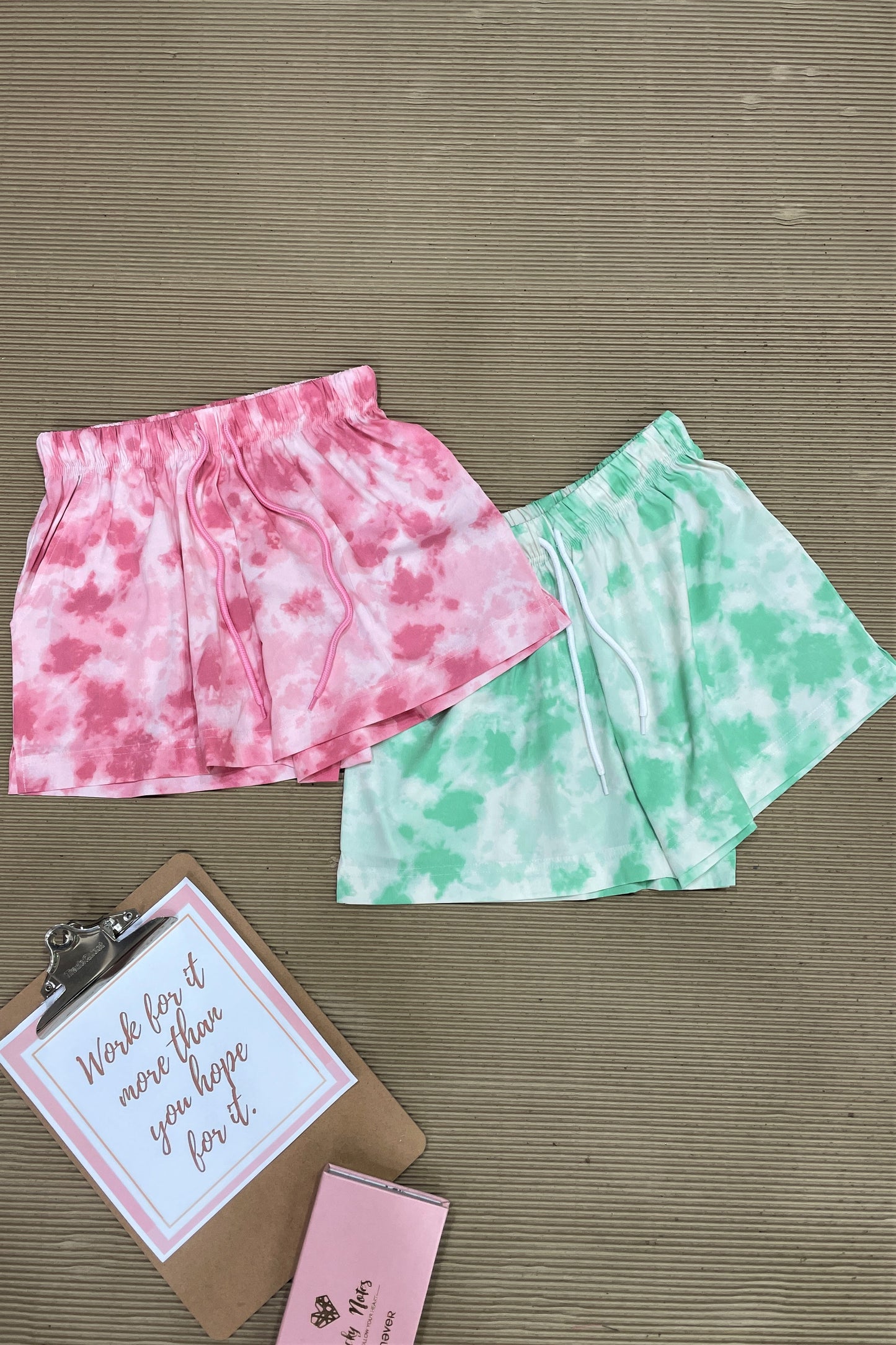 Women's TIE- n- DYE - Shorts Combo