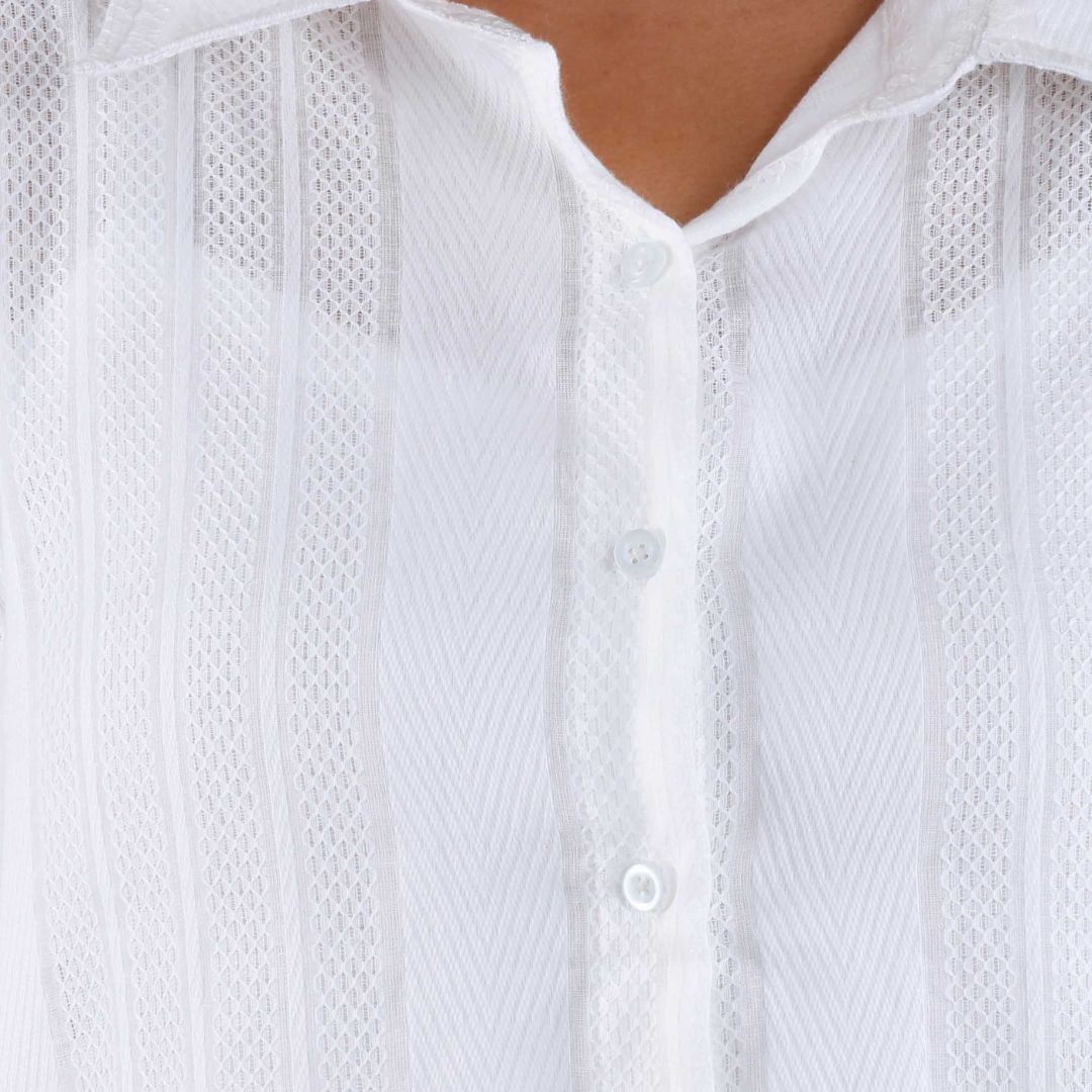 Women's Formal Fairy White  Shirt