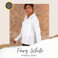 Women's Formal Fairy White  Shirt